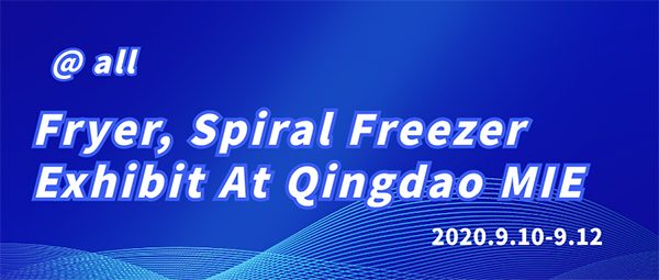 From September 10th to 12th, Wolfking Technology Fryer and Spiral Quick Freezer appeared at Qingdao Meat Exhibition