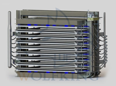 What is the working principle of the plate freezer?